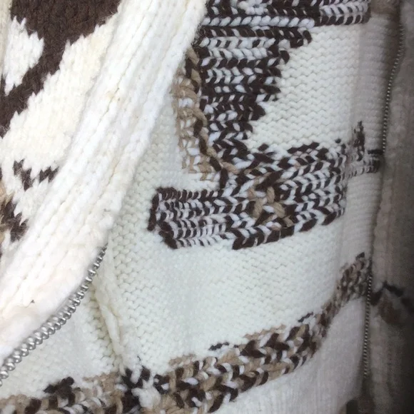 Handmade equestrian knit sweater horse rodeo boho festival cowgirl Americana - Picture 6 of 16